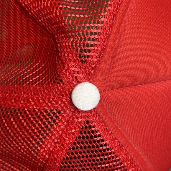 VTG 1990s USA Iraq Saddam Buster Canada Mesh Baseball Cap Hat One Size Snapback - Picture 8 of 16